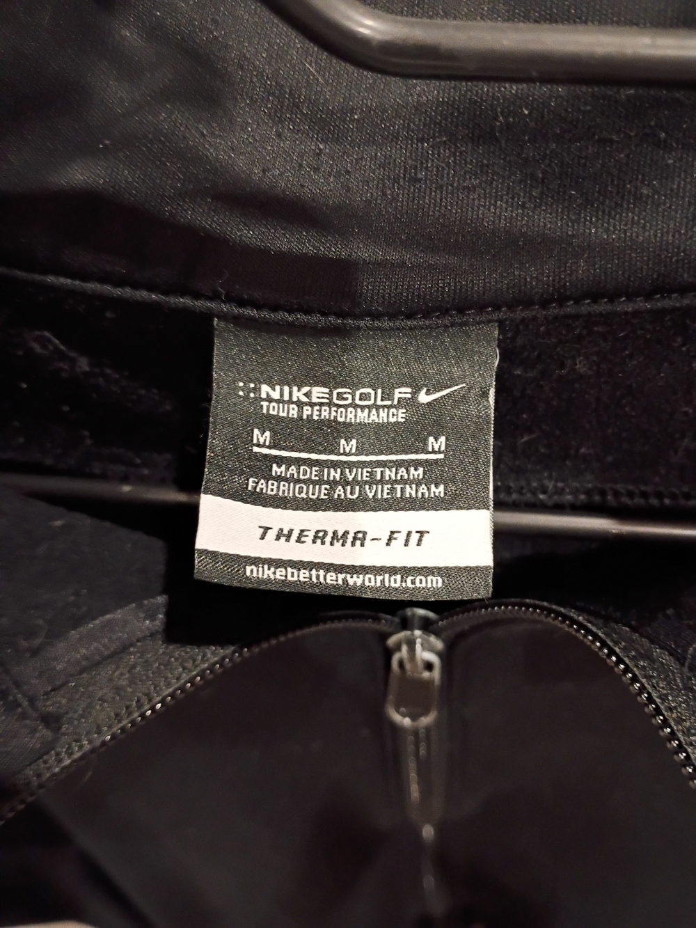 Nike Black Therma-Fit Performance Jacket M